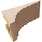 Ekena Millwork 4"W x 8"D x 4"H Wide Olympic Rough Cedar Woodgrain TimberThane Corbel, Primed Tan CORUR04X08X04OLYRCPR - alternate 5
